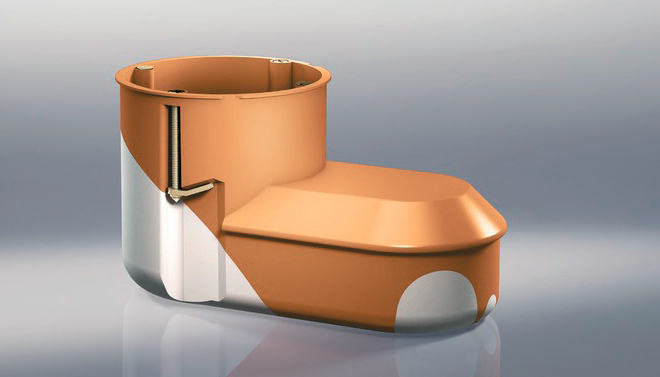 Novinka: Praktická krabice do dutých stěn