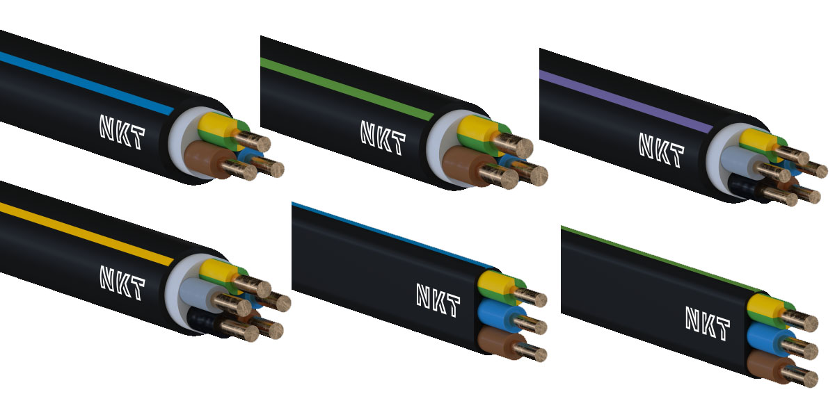 Nové barvy kabelů NKT